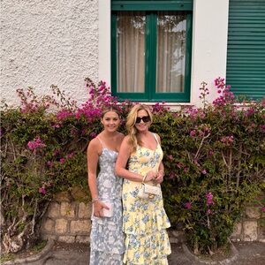 Abercrombie & Fitch Yellow Maxi Dress